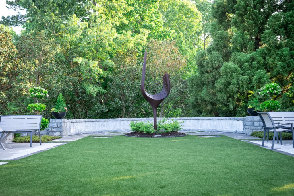 Harp in Lehrman Garden